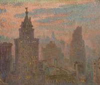 The Heckscher Tower-Early Candlelight