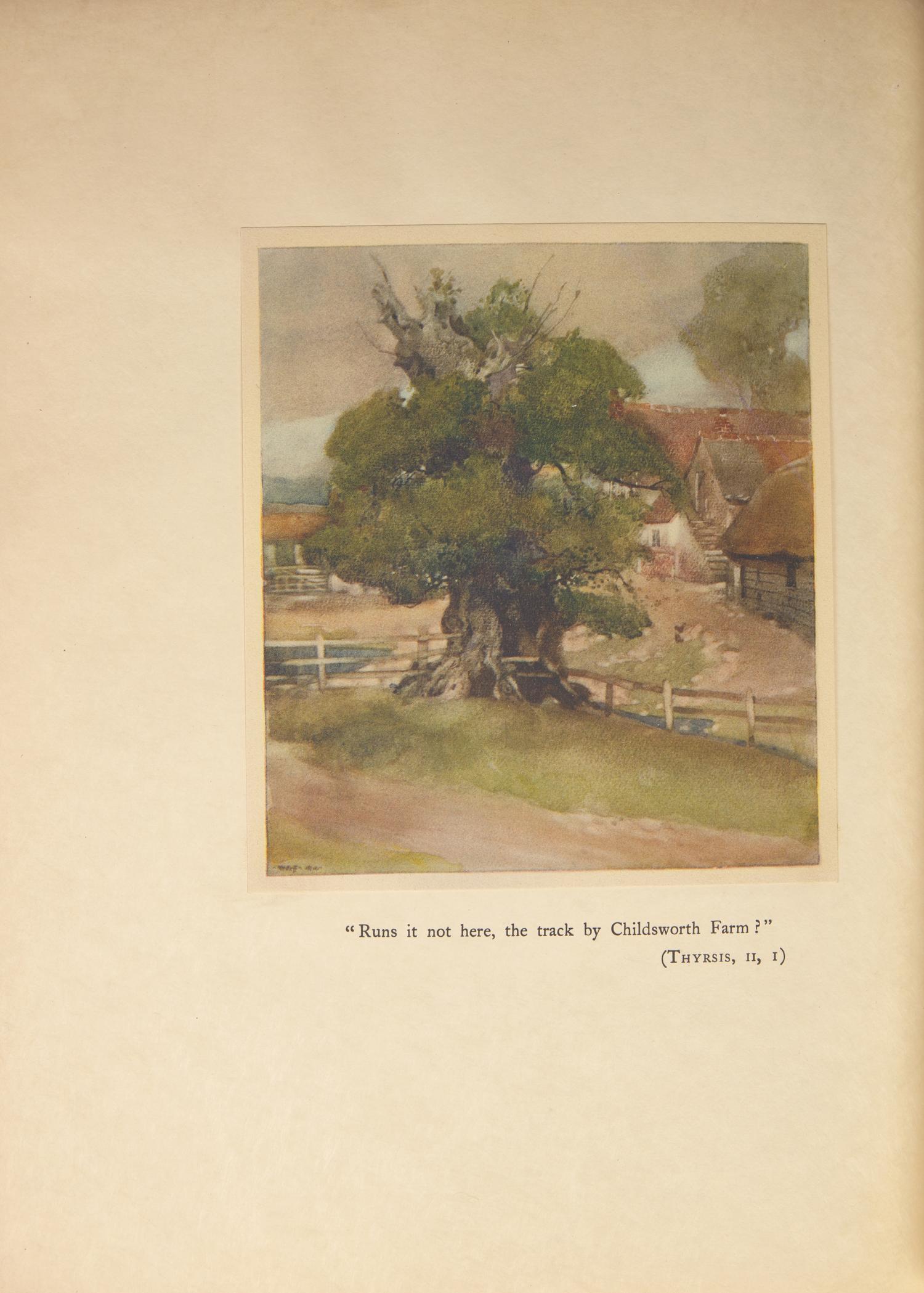 [Children's & Illustrated] [Flint, W. Russell] Arnold, Matthew. The Scholar Gipsy & Thyrsis