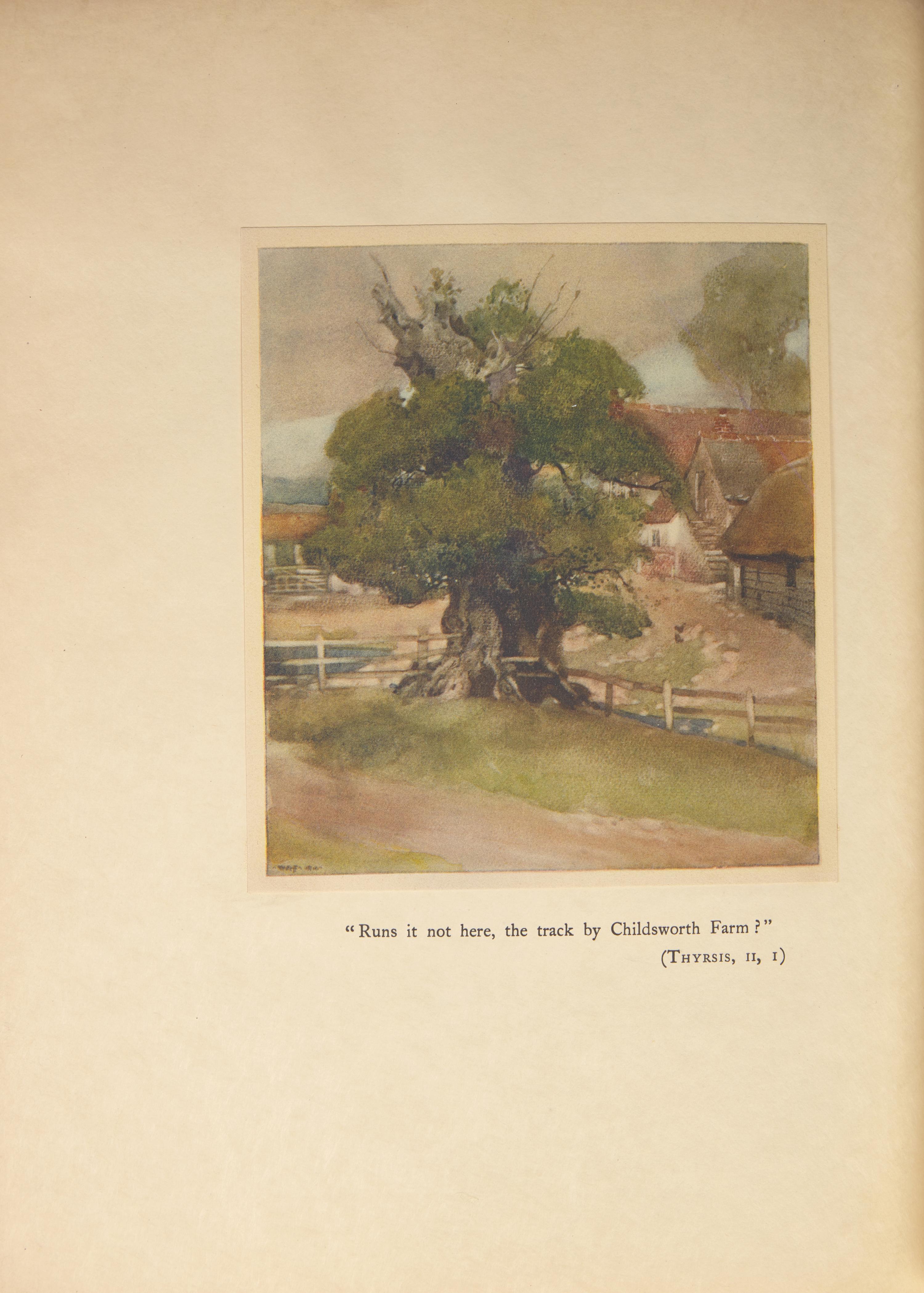 [Children's & Illustrated] [Flint, W. Russell] Arnold, Matthew. The Scholar Gipsy & Thyrsis