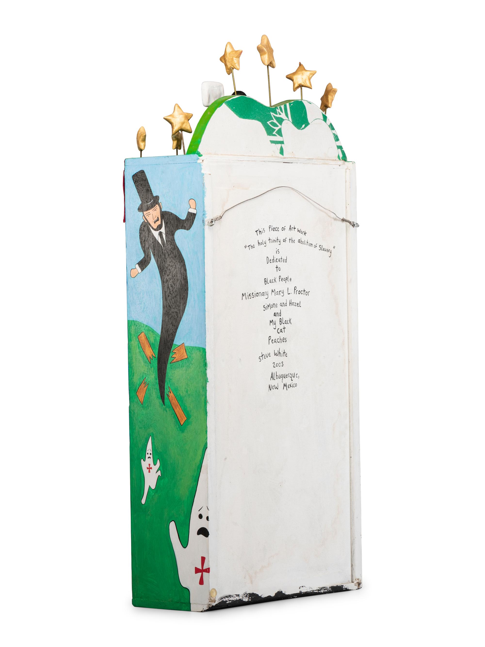 A Folk Art Diorama of the Abolition of Slavery by Steve White