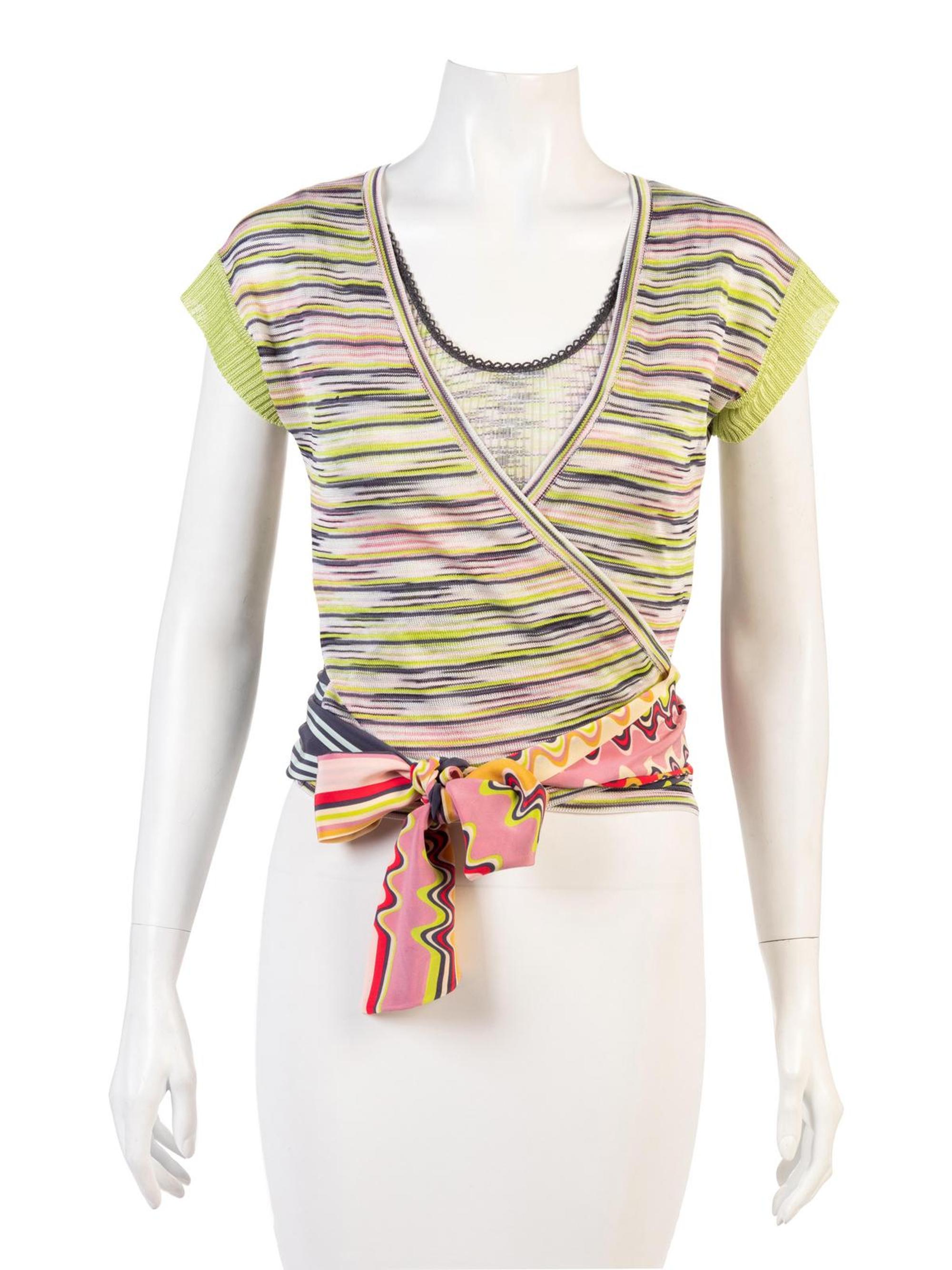Collection of Pucci & Missoni Tops & Scarves, 1990-2010s