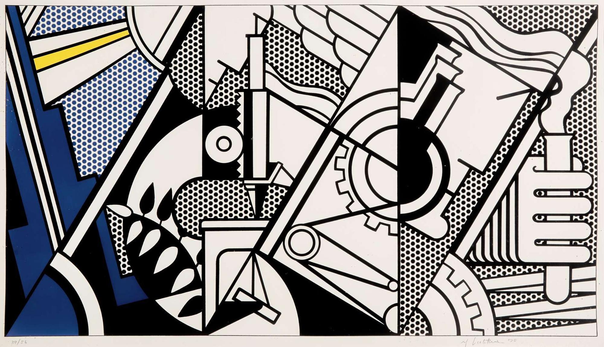 Roy Lichtenstein (American, 1923-1997) - Peace Through Chemistry IV