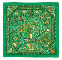 An Hermes 90cm Silk Scarf, 36" x 36".