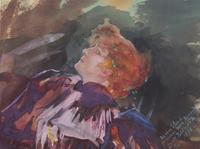 Portrait of Sarah Bernhardt , 1894