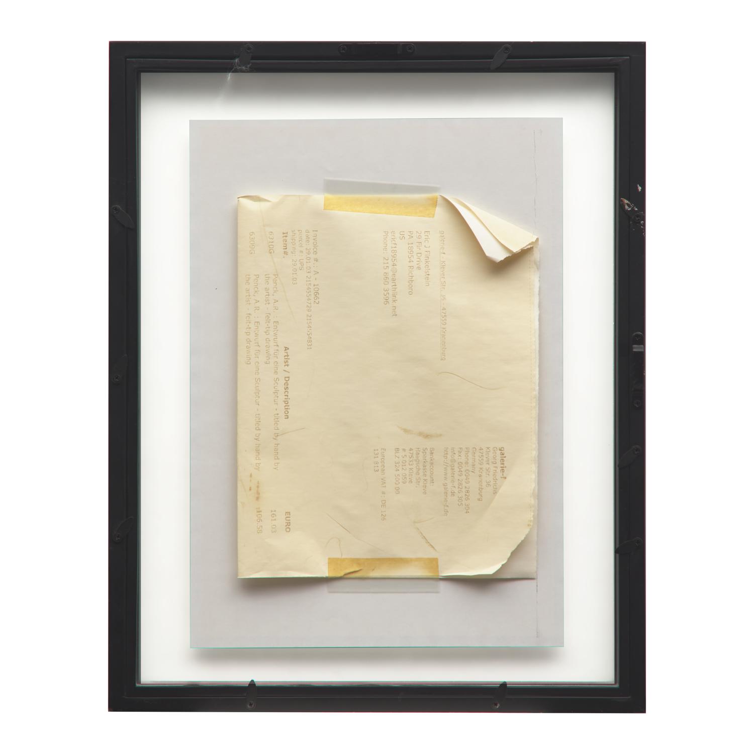 A.R. Penck (German, 1939-2017) — Entwurf fur eine Sculptur, 2 works