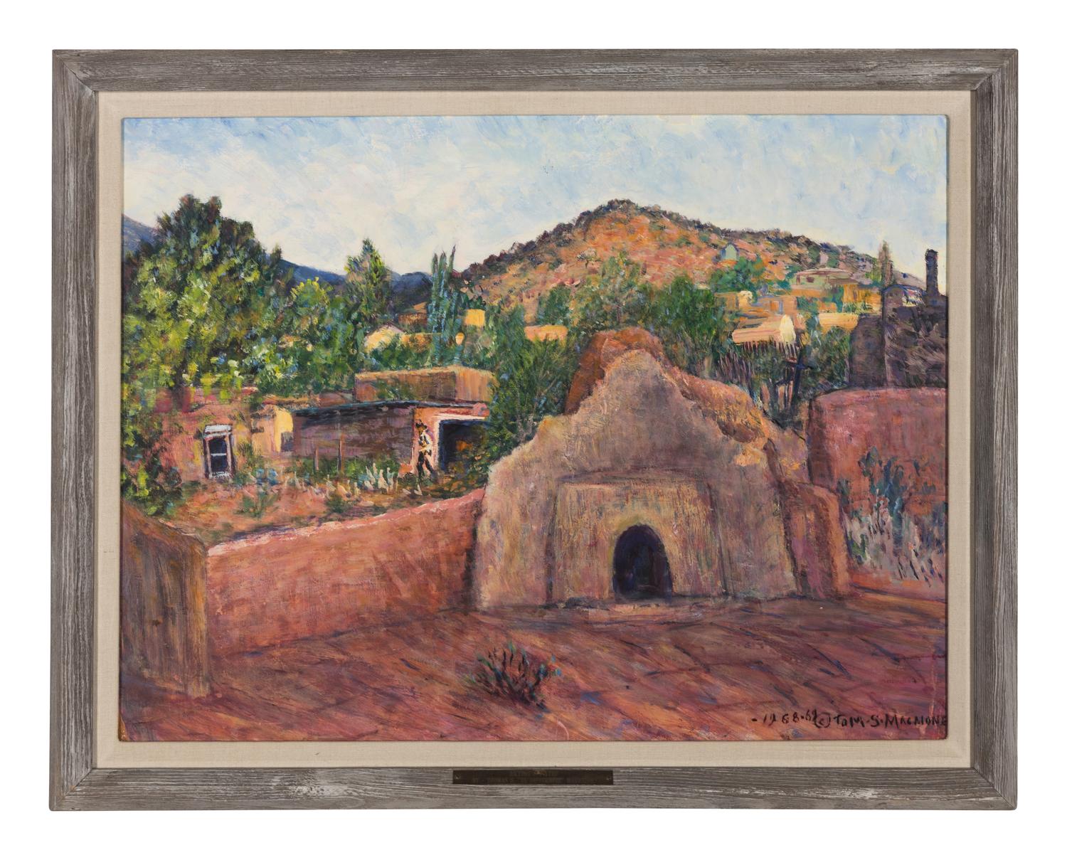 Artist's Patio , 1968-69