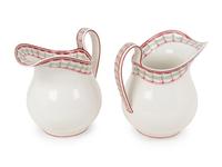 A Pair of Wedgwood Porcelain Pitchers