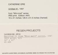 Catherine Opie (born 1961) Untitled #1, from the series "Mini Malls", 1997