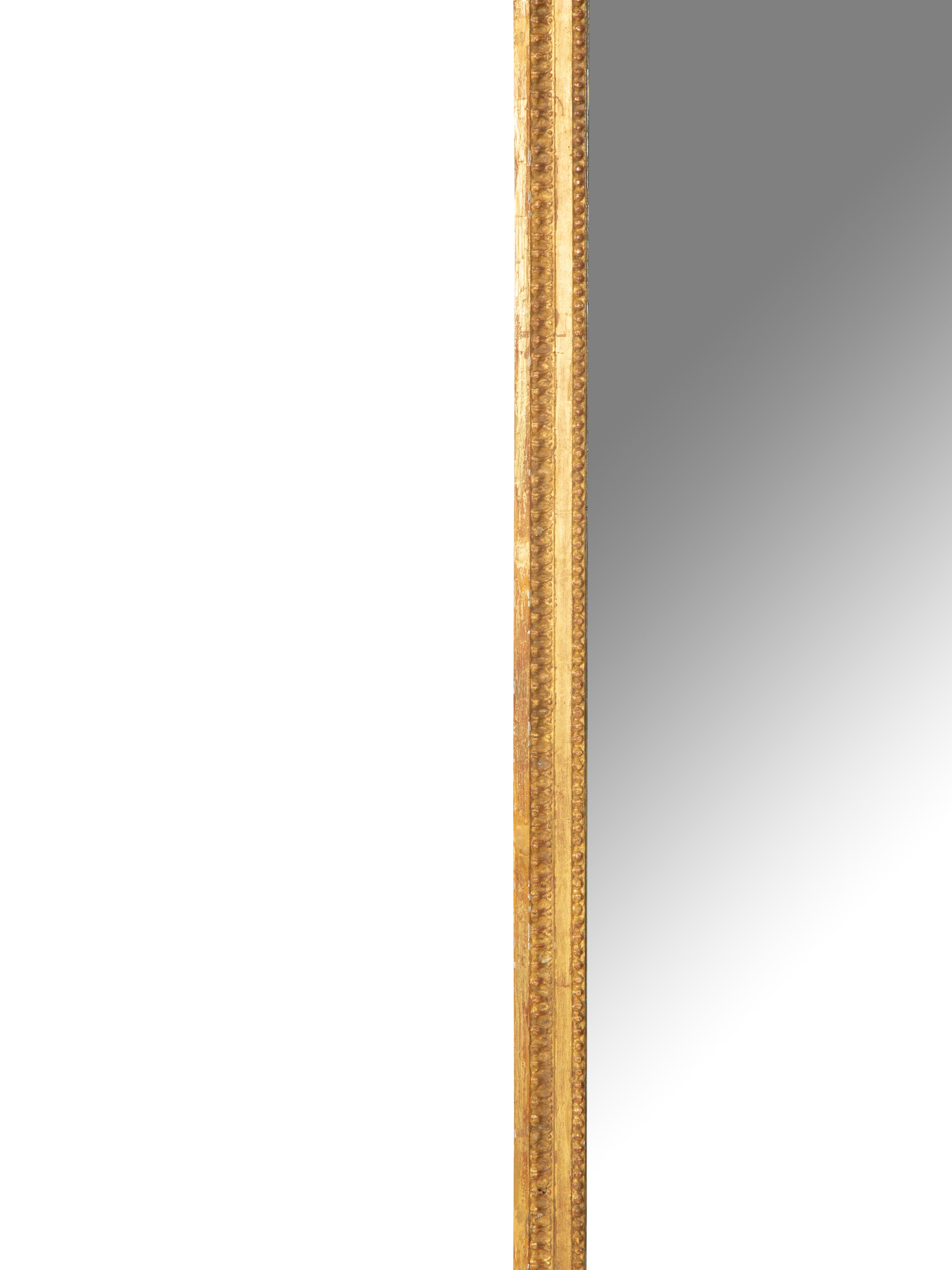 A Continental Giltwood Pier Mirror