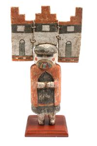 Hopi Polychrome Kachina Height 14 inches