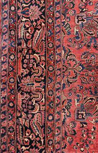 A Sarouk Wool Rug