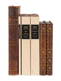 [ART HISTORY]. A group of 4 works, comprising: