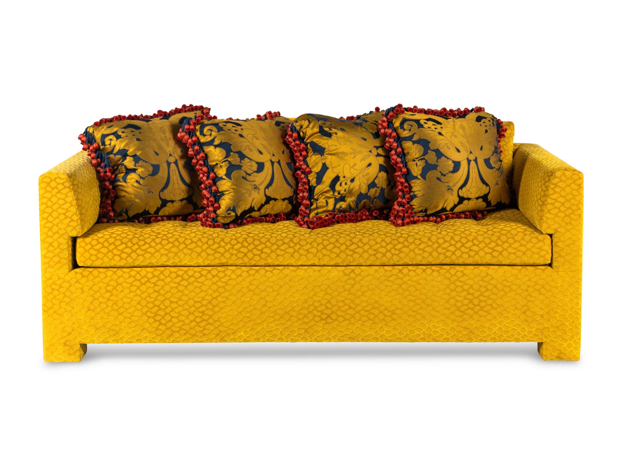 A John Boone St. Thomas Sofa with Custom Upholstery