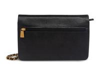 Chanel Timeless Wallet On Chain in Black Caviar Leather