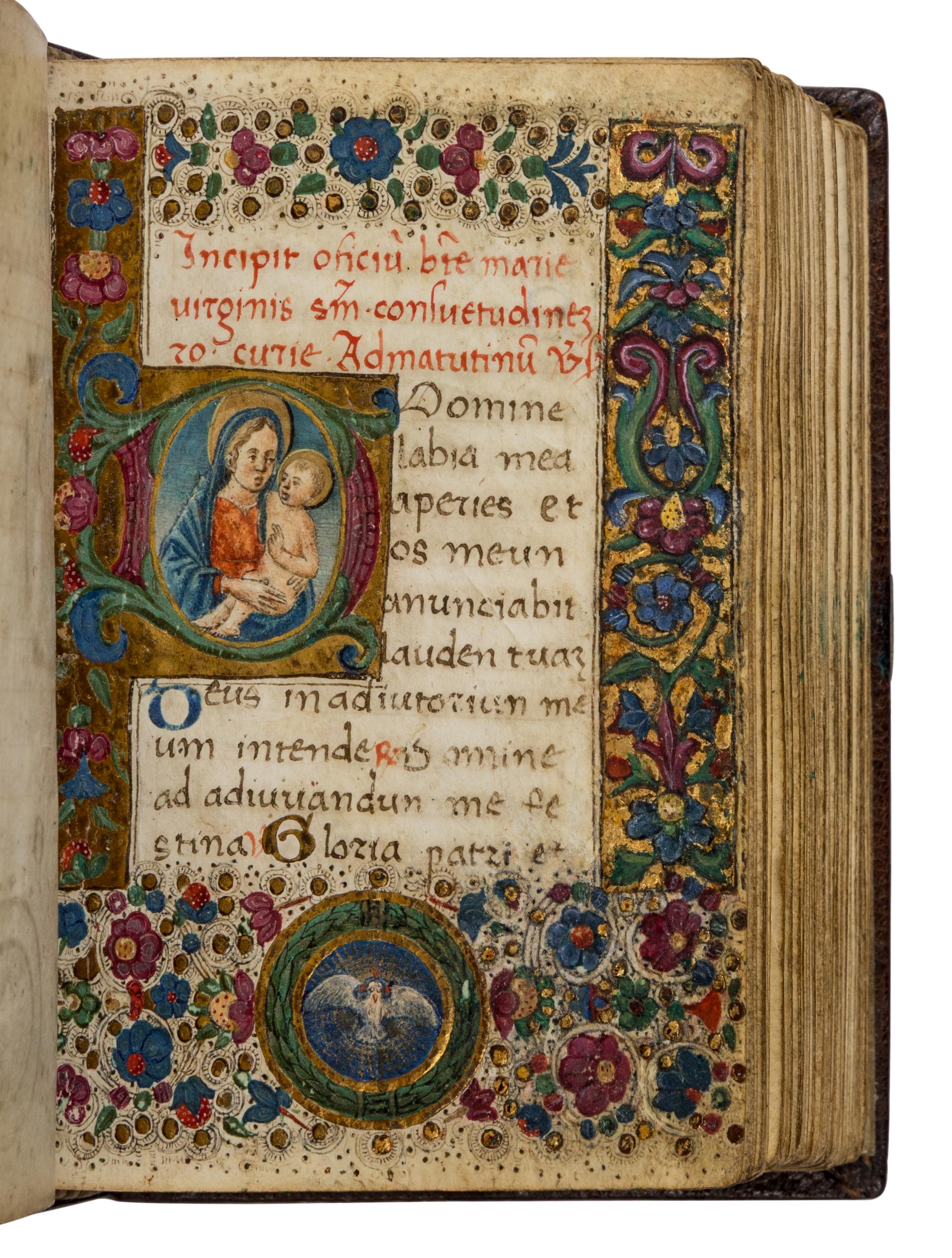 FOLLOWER OF LEONARDO BELLINI (active Veneto, c. 1443-1490) Book of Hours, Use of Rome, in Latin, illuminated manuscript on parchment [Italy, Veneto, c. 1470–1480]