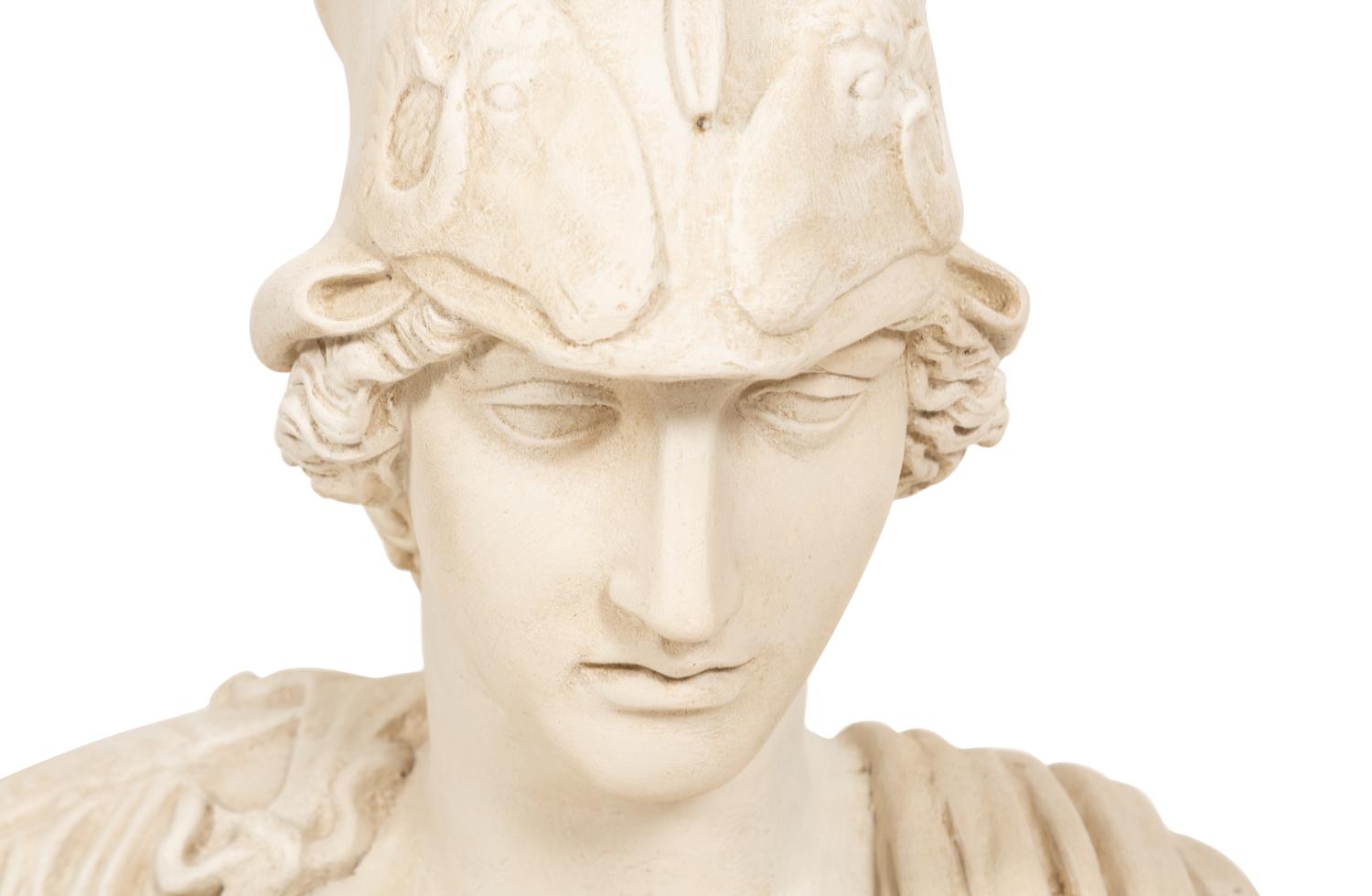 A Plaster Bust of Athena