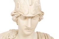 A Plaster Bust of Athena
