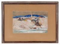 Village sous la Neige , 1936