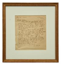 [Gardening] Jekyll, Gertrude. Group of Three Autograph Letters, signed, to artist William Nicholson