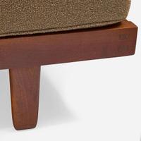 George Nakashima Day Bed with Plank Back, New Hope, Pennsylvania, 1969