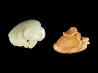 Two Jade Animal-Form Carvings