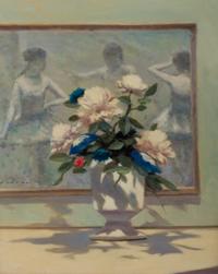 Still Life with Bouquet and Painting