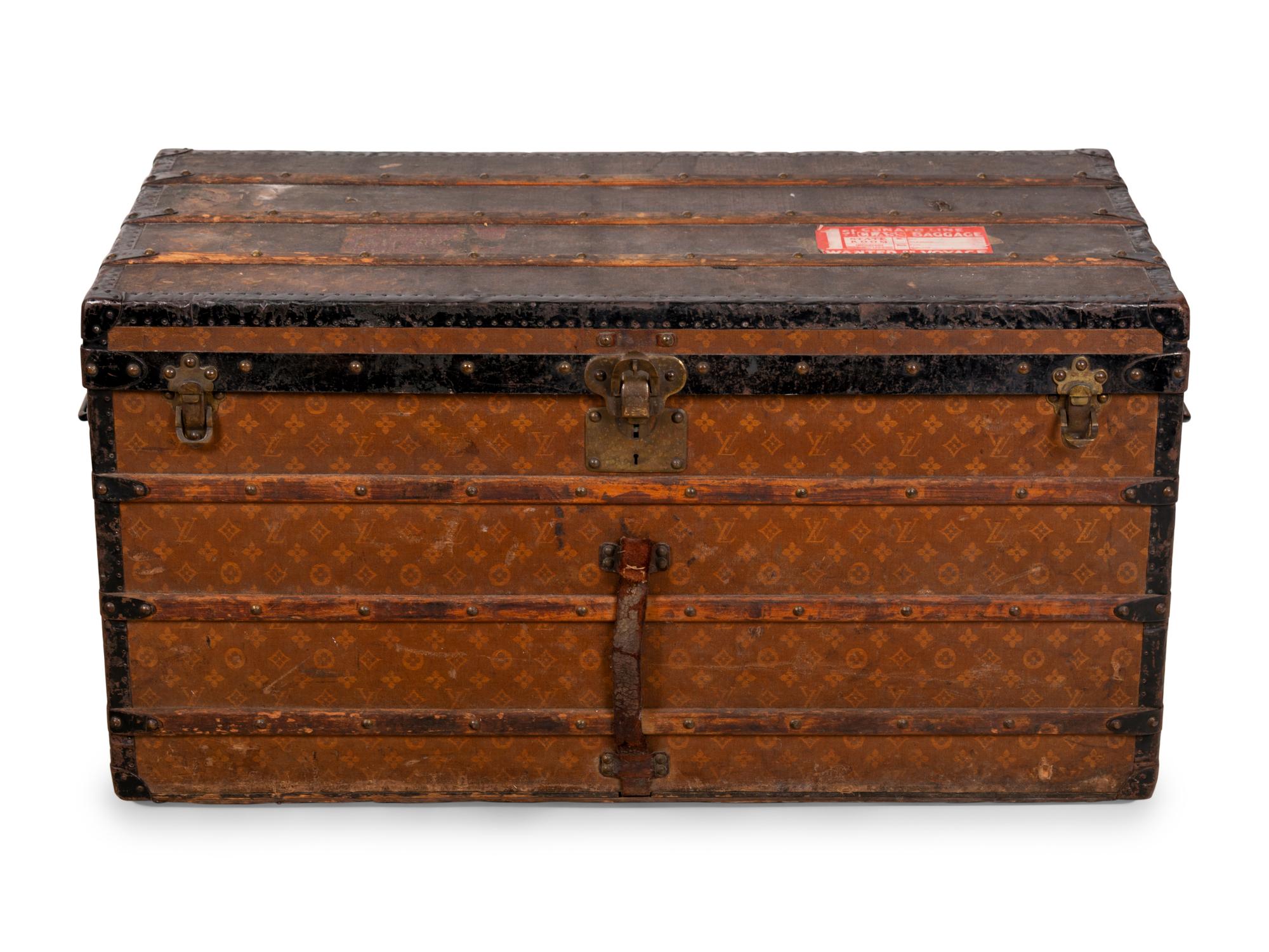 Louis Vuitton Steamer Trunk, Early 20th Century