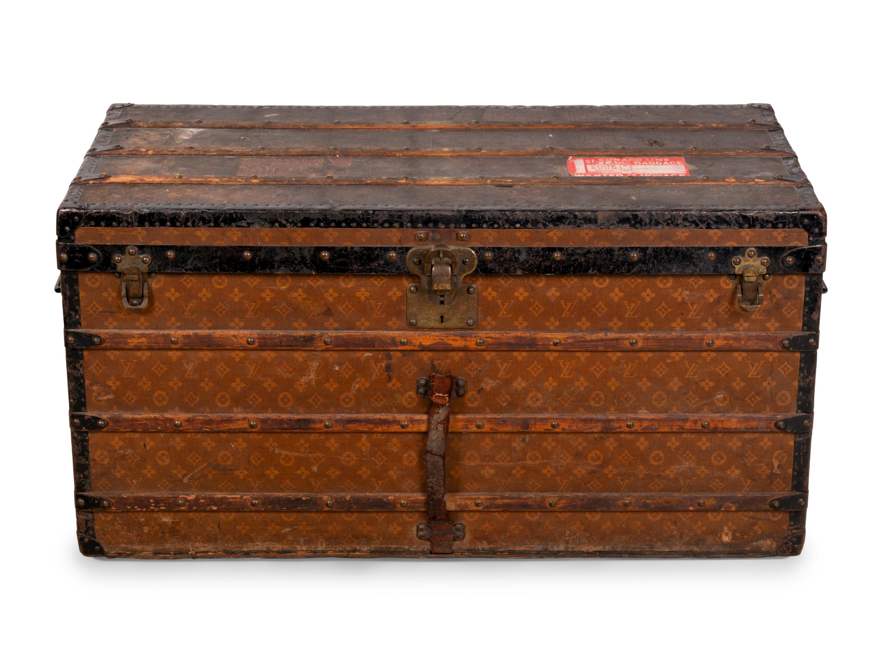 Louis Vuitton Steamer Trunk, Early 20th Century