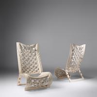 Pair of Lounge Chairs, c. 1976 Italy