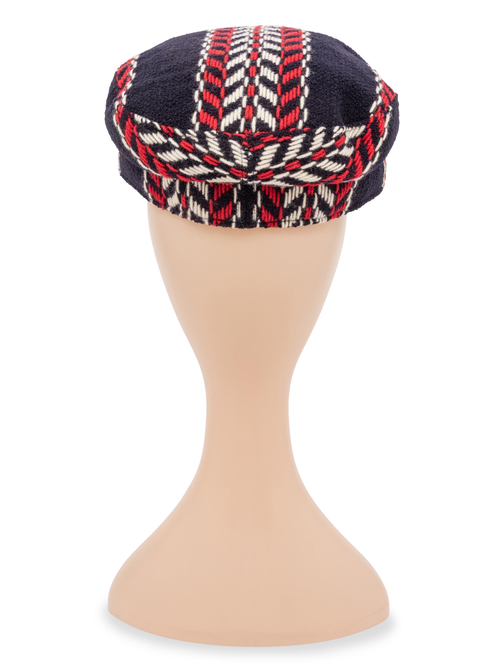 Chanel, Tweed Newsboy Cap