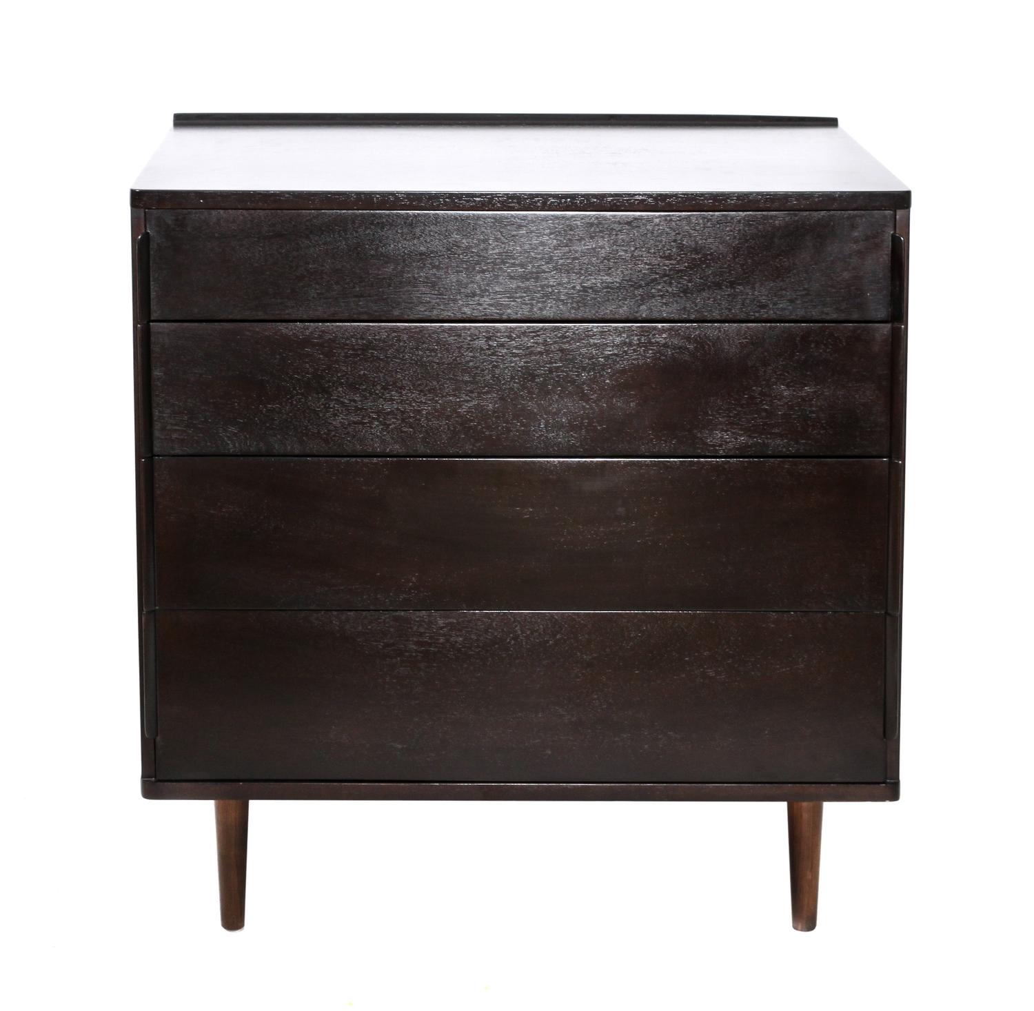 An Edward Wormbley for Dunbar Desk, (American, 1907-1996) Height 35 1/2 x width 34 x depth 21 inches