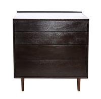 An Edward Wormbley for Dunbar Desk, (American, 1907-1996) Height 35 1/2 x width 34 x depth 21 inches