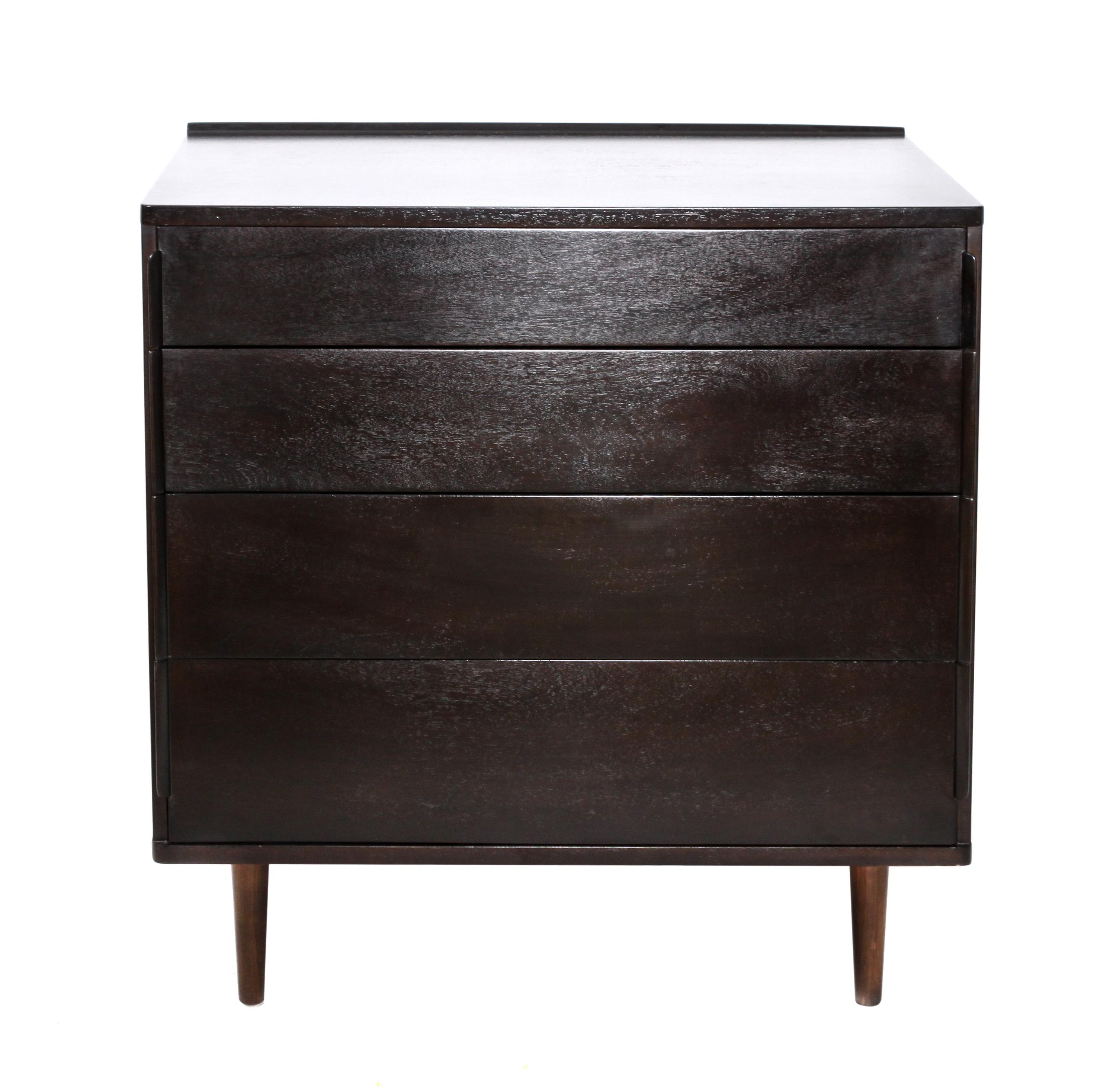 An Edward Wormbley for Dunbar Desk, (American, 1907-1996) Height 35 1/2 x width 34 x depth 21 inches