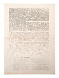 [CIVIL WAR -- 1864 PRESIDENTIAL ELECTION]. The Presidential Election. Appeal of the National Union Committee to the People of the United States. New York: National Union Committee, 1864.