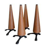 A Set of Four French Table Legs 12" W x 12" D x 28" H — France