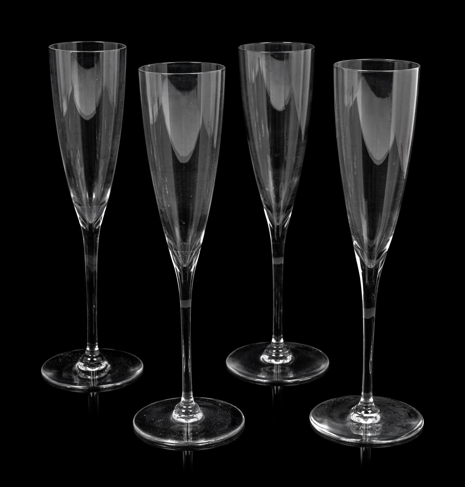 Eleven Baccarat Dom Perignon Champagne Flutes