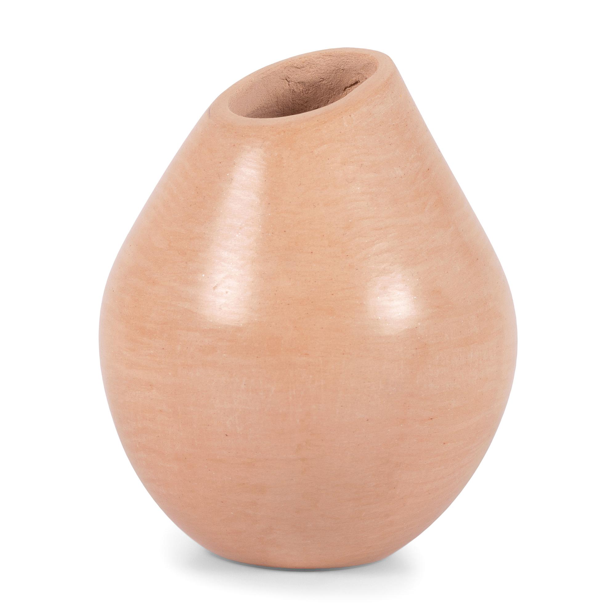 Buff Vase, with Ear of Corn
