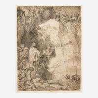 Rembrandt van Rijn (Dutch, 1606–1669) The Raising of Lazarus: Small Plate