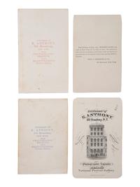[CIVIL WAR]. 9 images, incl. CDVs of Union generals, many from the Army of the Potomac.