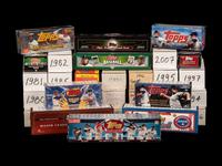 A Run of 1979-2008 Topps Baseball Card Complete Sets,