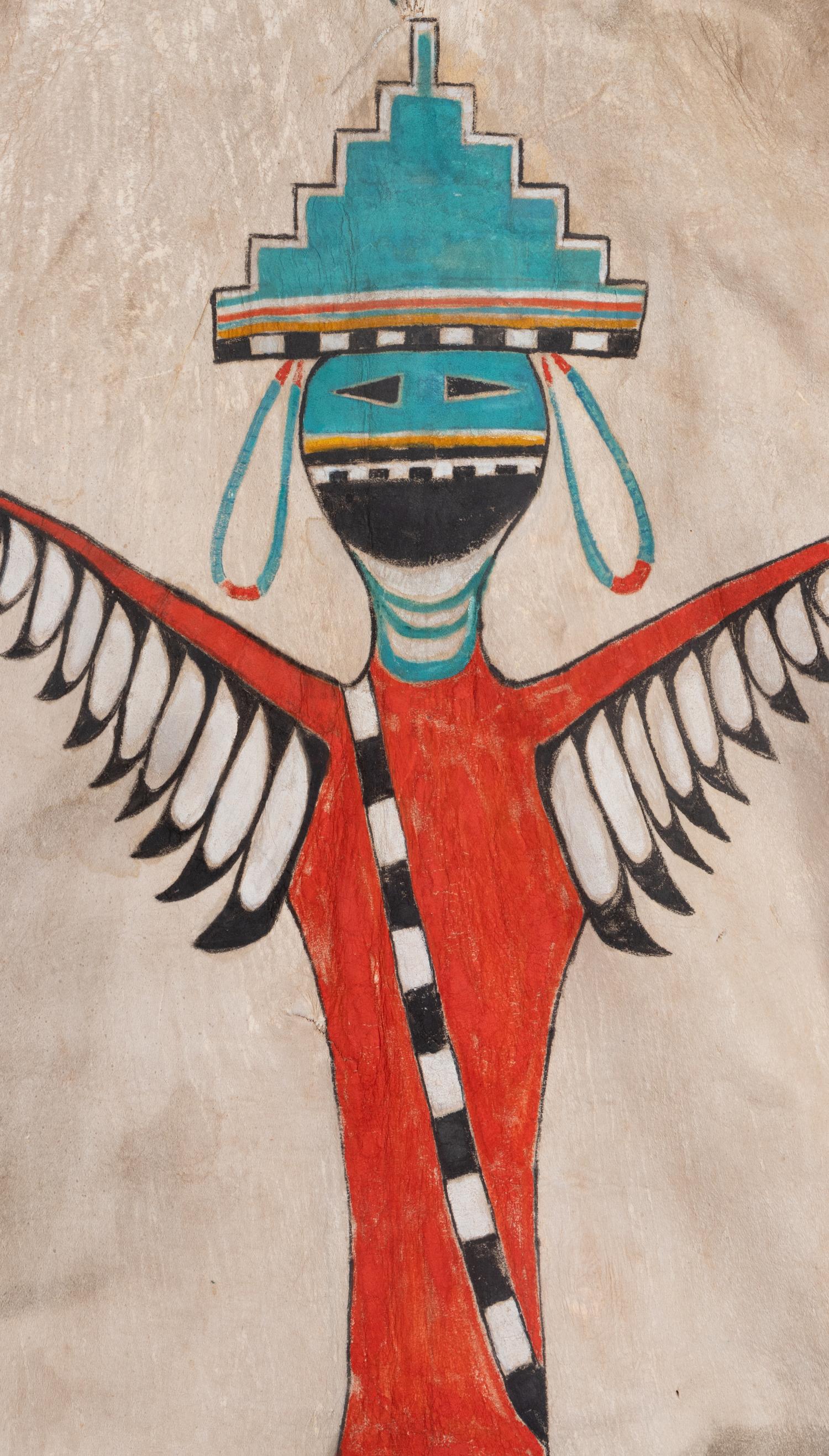 Painted Antelope Hide, Knifewing