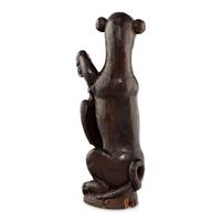 An English Carved Oak Heraldic Support