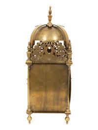 An English Brass Lantern Clock