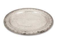 A Tiffany & Co. St. Dunstan Silver Platter — New York, First Half 20th Century