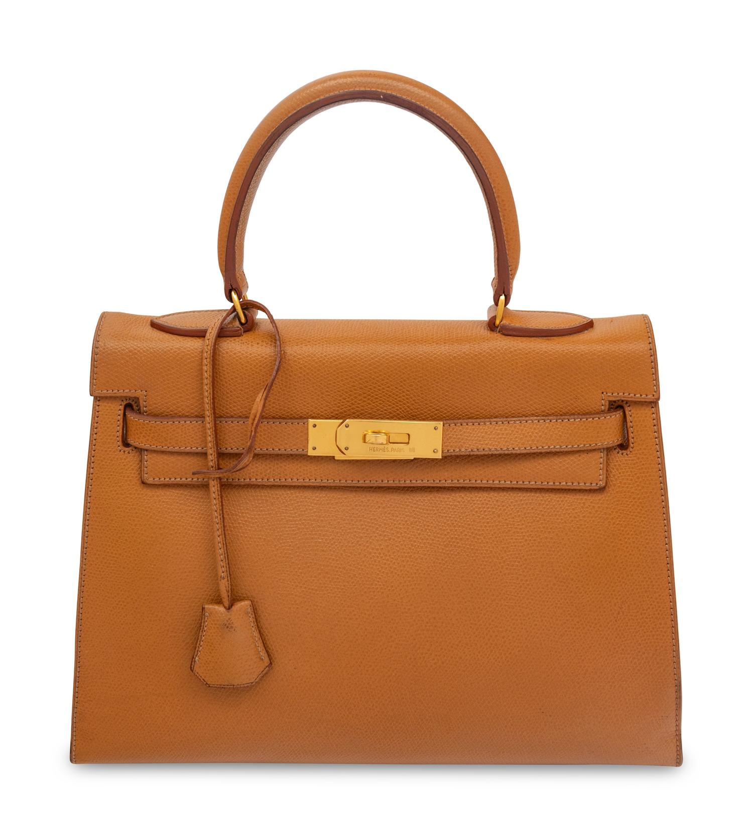 Hermès Kelly Sellier 28 with Strap, 1977