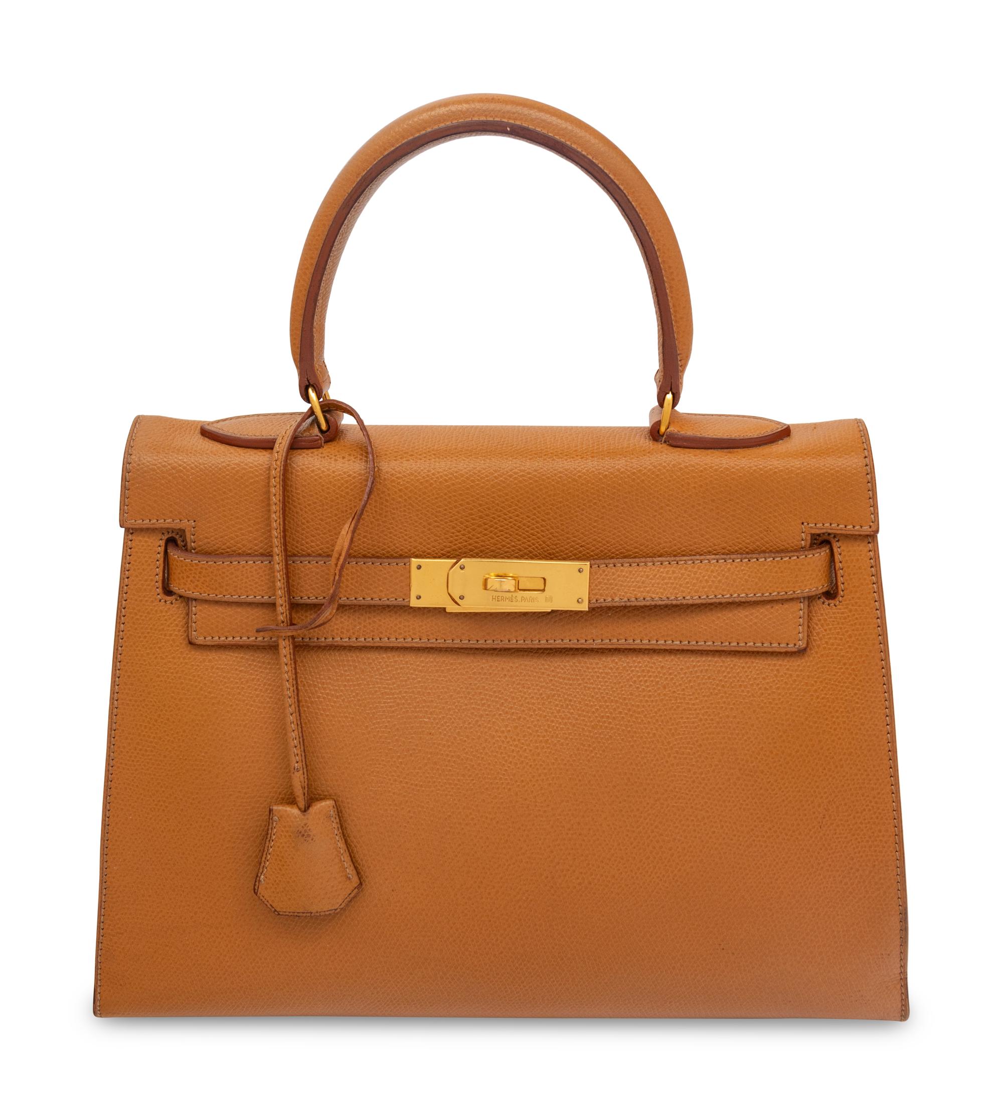 Hermès Kelly Sellier 28 with Strap, 1977
