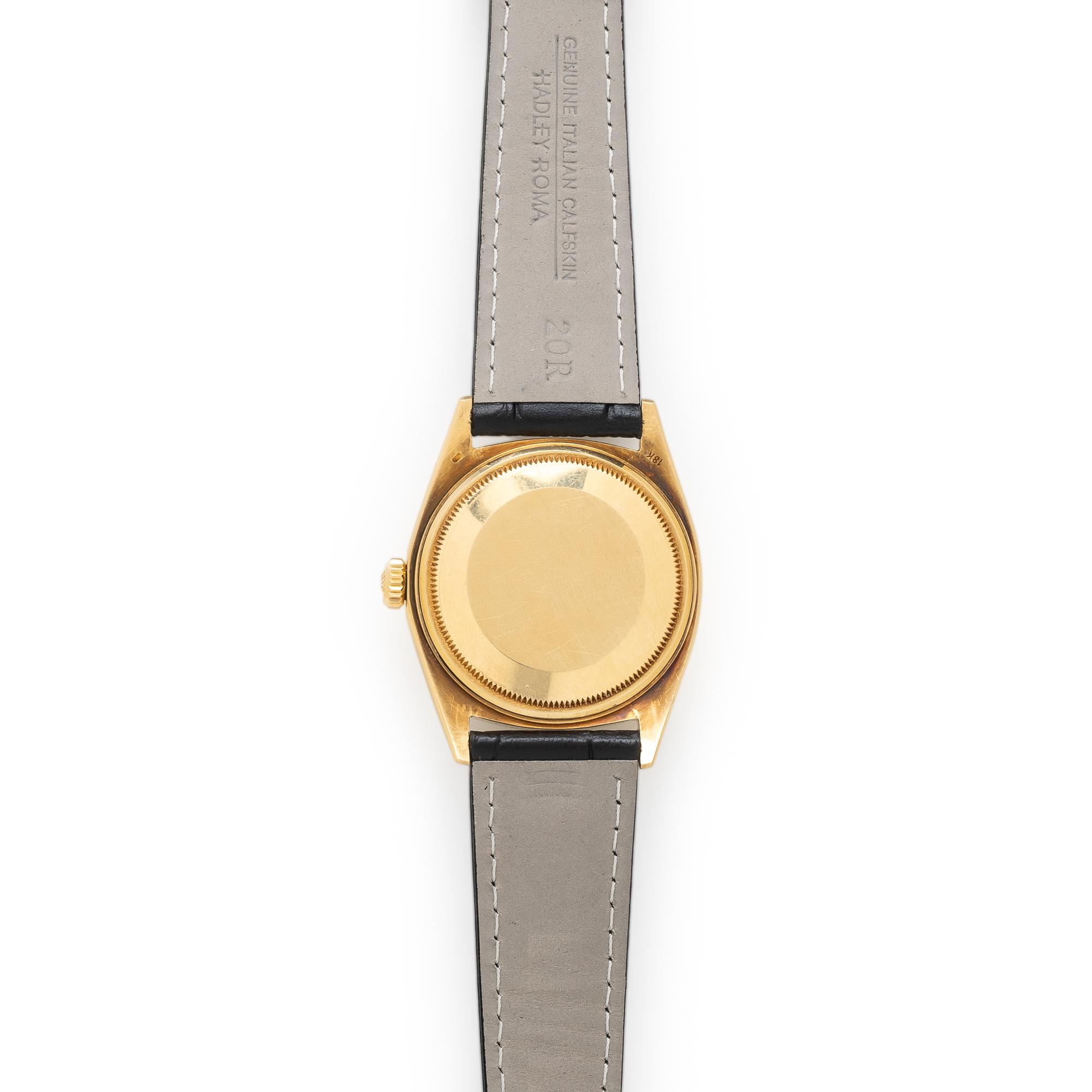 Rolex, Ref. 1803, 18K Yellow Gold 'Day-Date' with Factory Diamond Dial