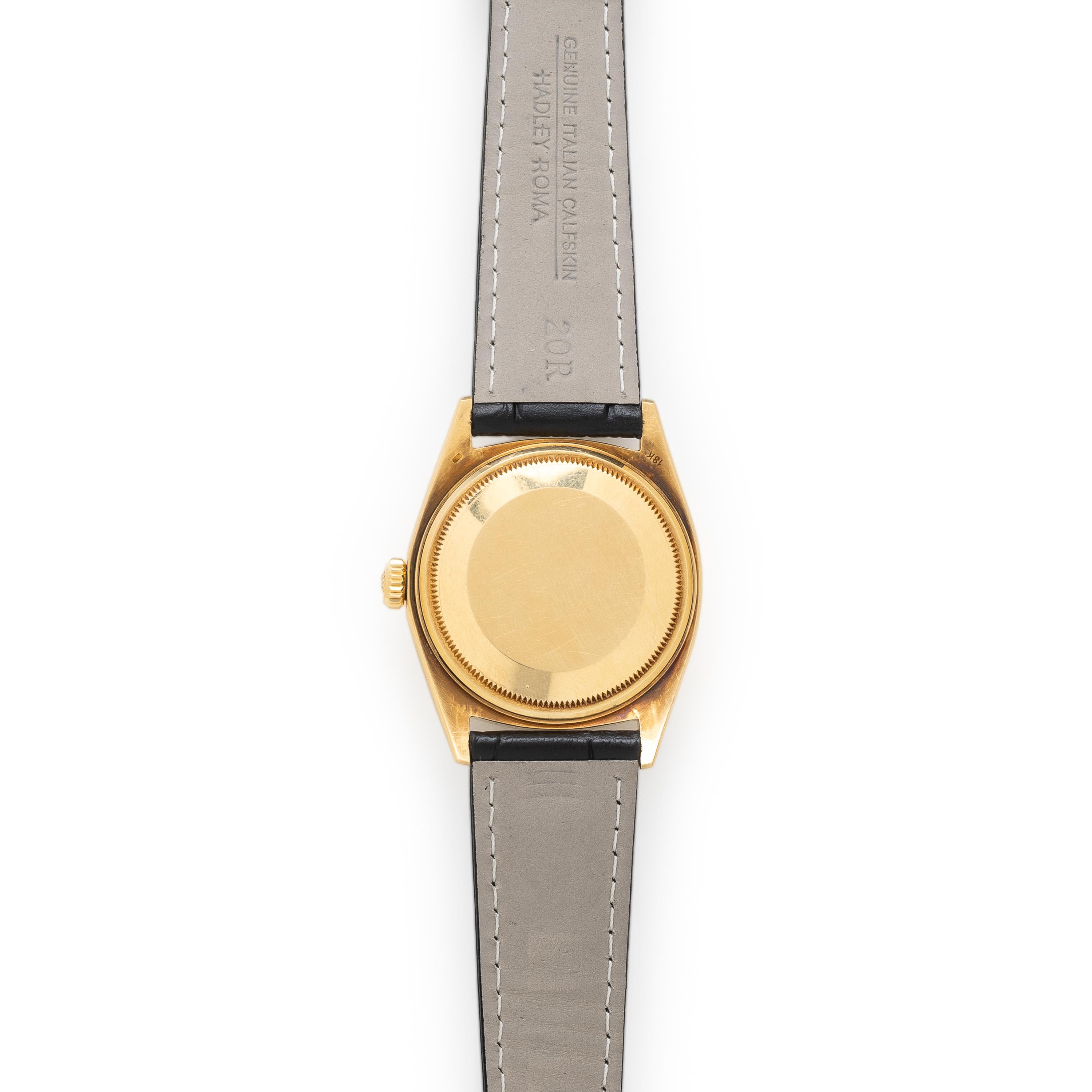 Rolex, Ref. 1803, 18K Yellow Gold 'Day-Date' with Factory Diamond Dial