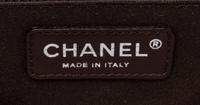 A Chanel Green Calfskin Leather Quilted Flap Handbag, 14" x 11.5" x 6".