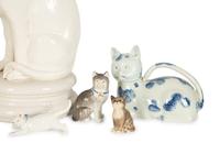 A Collection of Cat Figures